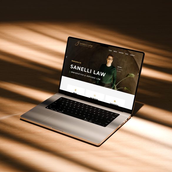 Sanelli Law Website + Branding
